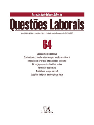cover image of Questões Laborais N.º 64
